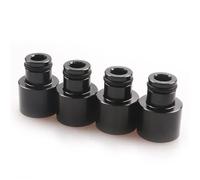 Utensili Iniettore Diesel Iniettori Iniettore 4 adattatori per iniettori di carburante adatti per iniettori Honda Civic Acura RDX su motori B16 B18 D16Z D16Y FP-1047(Black)