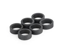 Utensili Iniettore Diesel Iniettori Iniettore 6 guarnizioni per iniettori di carburante adatte per BMW 135 335 535 550 650i 740i 750i X5 X6