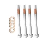 Utensili Iniettore Iniettore di Carburante 4x Set di bulloni e guarnizioni per iniettori A6110170060 A0039904012 611 990 01 22 Adatto per Mercedes-Benz Sprinter Vito Classe C Classe A