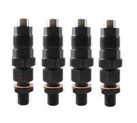 Utensili Iniettore Iniettore di Carburante Kit 4 iniettori diesel con 8 anelli adatti per Mitsubishi, Delica, SpaceGear, Pajero 4M40, 4M40T 2.8L
