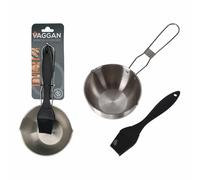 Utensili per barbecue Lifetime Acciaio inossidabile Pennello in Silicone per