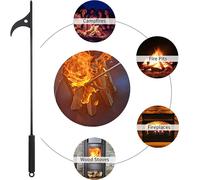 Utensili per Camino Camini Caminetti e Stufe a Legna 40in 51122cm Nero