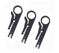 Utensili per crimpatura 3pcs Mini Pinza Spelafili For Cavi Pinza For Spelafili Elettrica Pinza For Decrostazione Strumento Di Crimpatura Multiplo(Black)