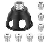 Utensili per la Foratura Verticale con Boccola del Trapano e Guida per la Foratura Verticale, Supporto Guida per Trapano, Ideali per Trapani a Colonna e da Banco