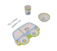 Utensili per Mangiare i Bambini, Cucchiaio per l'alimentazione del Bambino Forchetta per Picnic