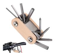 Utensili per mountain bike - Multi -Tools 8 in 1 Ciclismo | Strumento di riparazione per il percorso Vel0 e la mountain bike | Accessori di manutenzione pratici per la regolazione