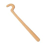 Utensili per potatura di ceramiche, strumenti per fango in legno, impugnatura ergonomica con bordo liscio, bacchetta modellante per officina, costruzione di lastre in ceramica