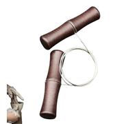 Utensili per ruote in ceramica - Taglierina per argilla multiuso, Taglierina per filo di argilla in acciaio inossidabile con manico in legno | Strumenti di ceramica fatti a mano, Strumenti per tornio