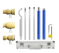 Utensili Per Tornio Per Legno,Utensili Da Taglio Per Tornio Metallo - Set Multifunzionale Dettagliatore Metallico Per Filettare Scanalare Lavorare Legno Forare Tagliare