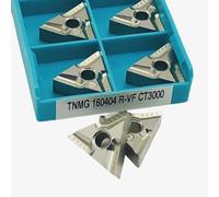 Utensili Per Tornitura Esterna Con Inserti In Metallo Duro Da 10 Pezzi(TNMG160404R CT3000)