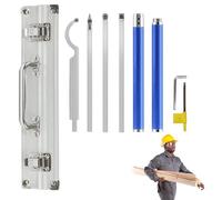 Utensili per tornitura in legno | Portautensili in metallo multifunzione - Set di dettagli per lavori di progetto, filettatura, lavorazione del legno, artigianato, foratura scanalature