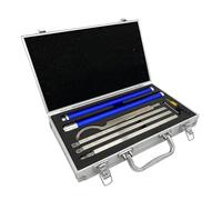 Utensili per tornitura in legno | Router Finder Rifinitore | Set di lavoratori di metalli multiuso per intagliare scanalature Lavorazione del legno Trapani filettati