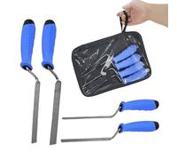 Utensili per Tuck Pointing | 4 Pezzi Cazzuola Malta Punta Dita Antiscivolo,Attrezzo Ergonomico Per Giunzioni E Sigillatura E Intonacatura Per Ristrutturazione Casa E