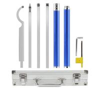 Utensili rotanti per tornitura del legno - Scalpello cavo a collo di cigno | Set di tornitura multiuso in metallo per filettatura, scanalature, lavorazione del legno, foratura artigianale