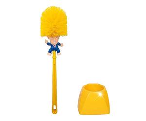 Uteruik Donald Trump - Scopino per WC con supporto, 1 pezzo