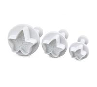 Uteruik - Set di 3 tagliapasta a stantuffo a forma di foglia di acero