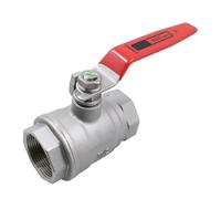 UTH Valvole a sfera in acciaio inox tipo 800 FUSE A FORO RIDOTTO, ESTREMITÀ VITE for acqua, petrolio e gas (wog)(DN40)