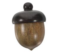 UTHCLO 1 Pz Ciondolo in legno bloccato a colori fascino di ghianda ciondoli per la creazione di gioielli colore Creazione di gioielli artigianali pendenti per la realizzazione di gioielli