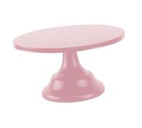 UTHCLO 1 Pz tortiera alzata porta torte rustico alzata per torte nuziali piatto da portata nero vassoi per dolci torta per tavolo da dessert ferro da stiro rosa