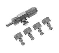 UTHCLO 1 Set Adattatore Airbrush con Raccordo per Compressore Facile Installazione e Rimozione Materiale Resistente Compatibile con Tubo Airbrush e Compressori