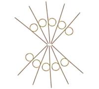 UTHCLO 10 Molle di Torsione per Coperchio Bidone della Spazzatura, Molle Metalliche Robuste per Sostituzione e Riparazione, Compatibili Cestini Coperchio Ribaltabile, Set da 10 Pezzi