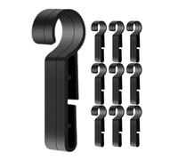 UTHCLO 10 Pezzi Clip per Casco Protettivo Supporto per Luce Frontale, Gancio Antiscivolo per Faro, Accessori Leggeri per Ciclismo e Escursionismo