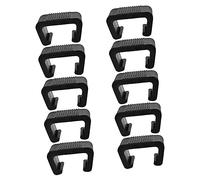 UTHCLO 10 Pezzi Clip per Mobili da in Rattan Fissaggi per Componibili e Poltrone da Giardino Facili da Installare e Resistenti per Connessione Sezionale