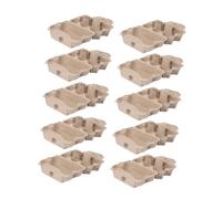 UTHCLO 10 pezzi Portauova in Contenitore da Uova Portauova Frigorifero Organizzatore per Uova Cucina Protettivo e