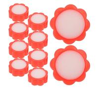 UTHCLO 10 Pezzi Spugne Umidificatrici per Dita Forma Fiore Accessorio Conta Soldi per Banconote e Documenti Umidificatore Dita per Cassieri Ufficio e Banche Controllo Umidità Ottimale e