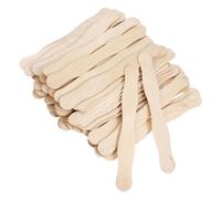 UTHCLO 100 Manici in Legno Naturale per Ventagli Fai da Te, Accessori Decorativi per Matrimoni e Feste, Bastoncini Resistenti per Ventagli Portatili, Set da 100 Pezzi per Progetti