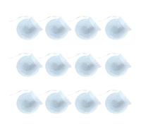 UTHCLO 100 Pezzi Bustine Filtro per Tè Usa e Getta Rotonde 75mm Coulisse, Sacchetti in Carta per Tè Sfuso, Spezie e Erbe Aromatiche, Accessori Pratici per Infusione e Conservazione