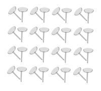 UTHCLO 100 Pezzi Chiodi per Tappezzeria con Testa Unghie Inox Chiodi Decorativi Lunghi per Mobili e Legno per Progetti