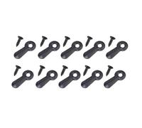 UTHCLO 100 Pezzi Kit Ganci per Cornici Fotografiche in Metallo Nero Piccoli Chiodi, Facile da Installare, per Appendere Quadri e Progetti in Legno Durante Mostre e Ricamo a Punto Croce