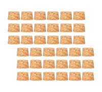 UTHCLO 100 Pezzi Tappo Di Ricambio Per Bottiglia Tappo Per Decanter Per Bottiglia Rotondo Conico Per Sughero Tappi Di Legno