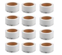 UTHCLO 1000 Etichette Adesive Trasparenti per Sigillo Apertura Rapida Strappo Guidato per Imballaggi Logistici, Buste Spedizione e Biblioteche, Adesivi Staccabili Resistenti a