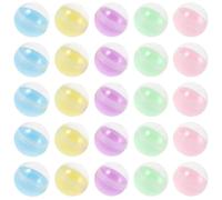 UTHCLO 100pezzi Capsule per Distributori Automatici Sfere Apribili da Capsule in Plastica Riempibili Contenitori per Premi Palline per Macchinette di Gomme da Masticare