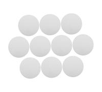 UTHCLO 10pezzi Carta Isolante Fibra Ceramica per Forno Rotonda Alta Temperatura Perfetta per Microonde e Progetti Fai da Te e Ignifuga