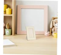 UTHCLO 10pezzi Cornici in Legno Grezzo per Foto Cornice da Parete Verniciabile Piccola Cornice per Famiglia Progetto Fai da Te Artistico