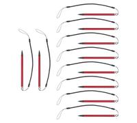 UTHCLO 10pezzi Penna Stilo Resistiva per Touchscreen con Punta Rigida Anti-smarrimento e Design Portatile per Scrittura Disegno e Insegnamento su Tablet e Smartphone