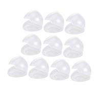 UTHCLO 10pezzi Scatola Porta Ciuccio Trasparente Contenitore Pratico e Durevole Per Accessori Ragazzo Ragazza Facile Da Pulire Per Appendere Per Molar Toy e Gioielli Piccoli