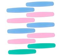 UTHCLO 10pezzi Spremi Tubetto Dentifricio in Luminoso Dispenser Manuale Riutilizzabile Per Dentifricio e Cosmetici Strumento Pratico Antispreco Colori Casuali