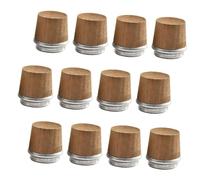 UTHCLO 12pezzi Tappo di Ricambio per Bollitore in Legno con Confezione Sigillata e Affidabile per Bottiglie della Bocca Inferiore