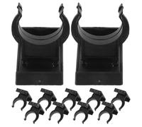 UTHCLO 12sets Clip per Zoccolo Cucina in Plastica Resistente Supporto per Piedi di Mobiletti Facili da Installare e Riutilizzabili Adatte per Armadietti in Casa Negozi e Hotel