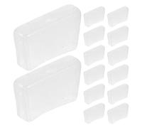 UTHCLO 14 Pezzi Punte Protettive in Plastica per Pinze Rompivetro Copertura Antiscivolo in PVC, Set Punte di Ricambio per Pinze da Vetro e Portachiavi, Accessori per Lavori