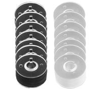 UTHCLO 144 Bobine di Filo da Ricamo in Poliestere Preavvolte Set Assortito per Macchine da Cucire e Ricamo Filo Resistente e Flessibile per Cucito Tessile e Quilting Adatto per Uso