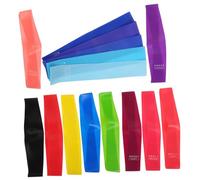 UTHCLO 15 Pezzi Fasce Elastiche per Sedie Colorate Banda per Piedi Irrequieti in Aula Accessorio Multiuso per Rilassamento Gambe Adatto Sedie di Varie Dimensioni