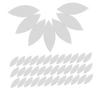 UTHCLO 150pezzi Piastrelle in Vetro Piccolo Specchio Adesivo Piastrelle Per Decorazioni e Lavoretti Fai Da Te Per Progetti Artigianali e Forniture