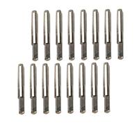 UTHCLO 16 Pezzi Chiodi per Corde di Arpa in Metallo Argento, Perni per Corda di Lira, Fissaggi Resistenti per Strumenti Musicali come Dulcimer e Clavicembalo, Accessori per Riparazione