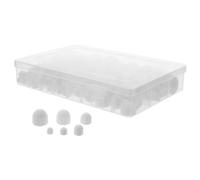 UTHCLO 160 Pezzi Tappi in Gomma Bianchi per Bulloni Esagonali Coperture Protettive per Filettature Viti Auto Kit Protezione Estremità Tubi per Uso Industriale e Domestico