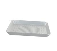 UTHCLO 1pezzi Teglia da Forno Quadrata in Alluminio Teglia per Pizza Resistente e Durevole Facile da Pulire Resistente Corrosione Chimica Riduce Efficacemente i Tempi Cottura